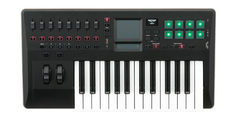 Клавишный MIDI-контроллер KORG TAKTILE-25