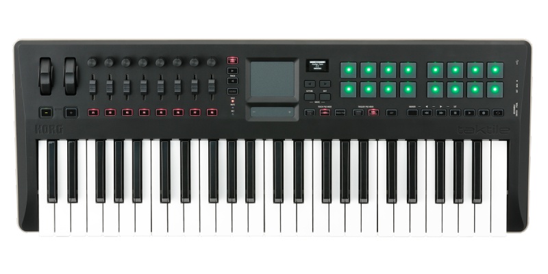 Клавишный MIDI-контроллер KORG TAKTILE-49