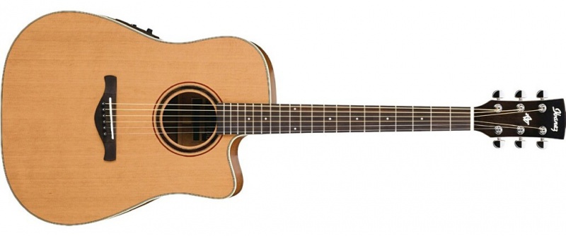 Электроакустическая гитара IBANEZ AW250ECE LG