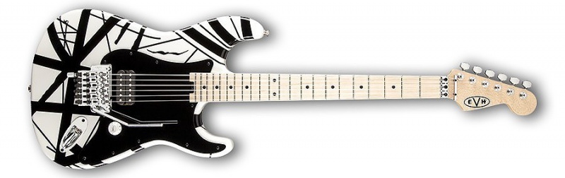 Электрогитара FENDER EVH STRIPED BWS