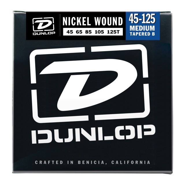 Струны для бас-гитары DUNLOP DBN45125T NICKEL PLATED