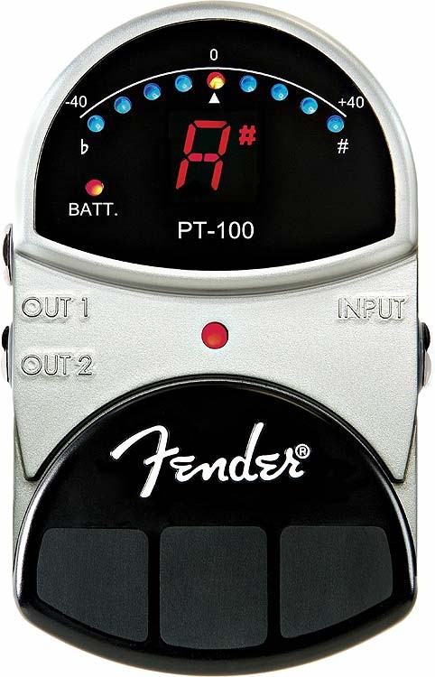 FENDER PT100 PEDAL TUNER