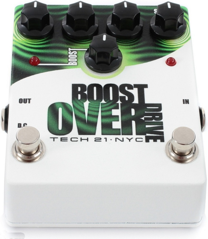 Педаль ефектів TECH21 BOOST OVERDRIVE