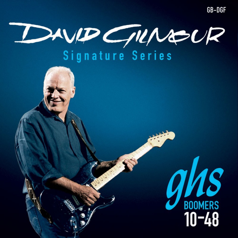 Струны для электрогитары GHS STRINGS DAVID GILMOUR BLUE SIGNATURE