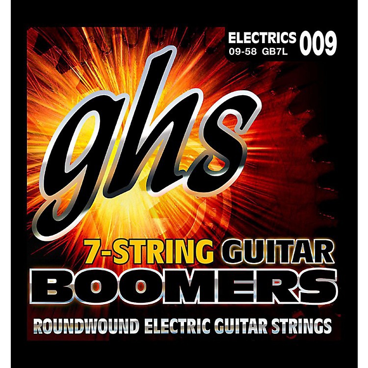 Струни для електрогітари GHS STRINGS BOOMERST GB7L