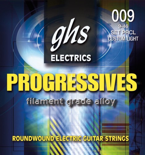 Струни для електрогітари GHS STRINGS PROGRESSIVES PRCL