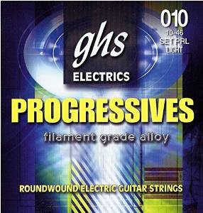 Струны для электрогитары GHS STRINGS PROGRESSIVES PRL