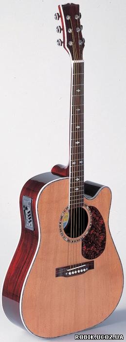 Электроакустическая гитара MAXTONE WGC1001
