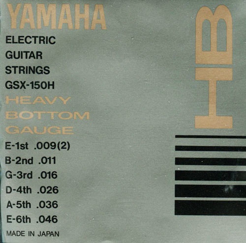 Струны для электрогитары YAMAHA GSX150H
