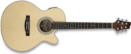 Электроакустическая гитара STAGG SMJ209CE-NS