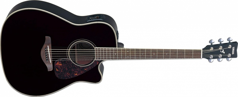 Электроакустическая гитара YAMAHA FGX720SCA BL