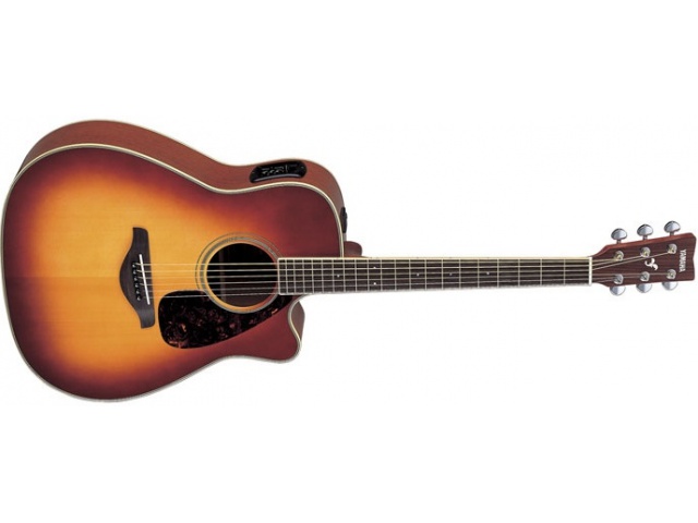 Электроакустическая гитара YAMAHA FGX720SCA BS