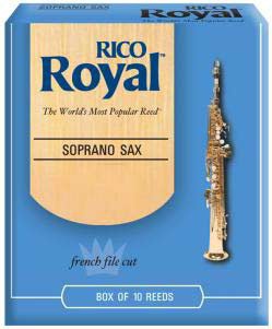 Трость для сопрано саксофона RICO Rico Royal - Soprano Sax #2.5 - 10 Box