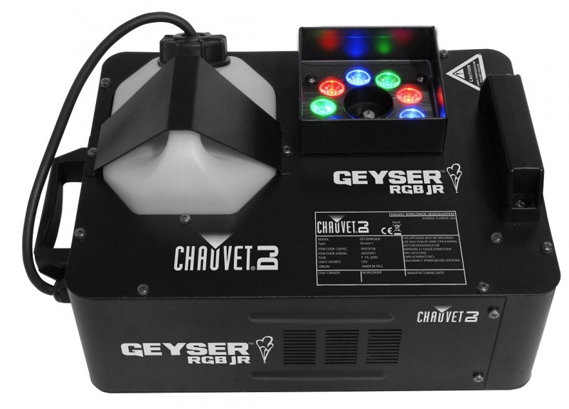 Генератор дыма CHAUVET Geyser RGB Jr