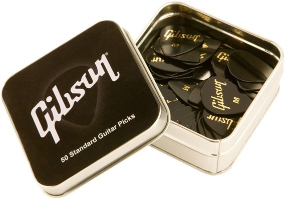 Набор медиаторов GIBSON 50 PACK PICKS MEDIUM