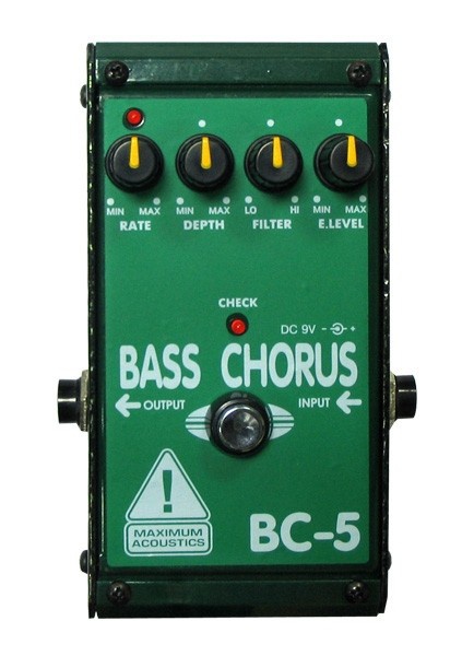 Педаль эффектов MAXIMUM ACOUSTICS BC-5 BASS CHORUS