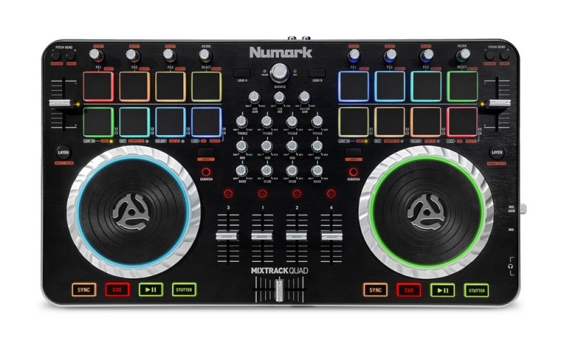 DJ-контроллер NUMARK MIXTRACK QUAD