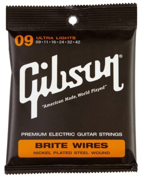 Струны для гитары Gibson SEG-700UL Brite Wires NPS Wound Elect. .009 - .042