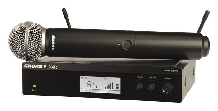 Радиомикрофон SHURE BLX24R/SM58