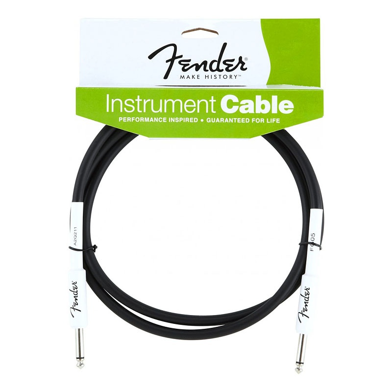 Инструментальный кабель FENDER PERFORMANCE CABLE 10&#039; BK