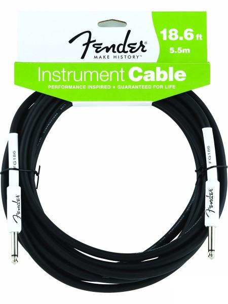 Інструментальний кабель FENDER PERFORMANCE INSTRUMENT CABLE 18,6&#039; BK