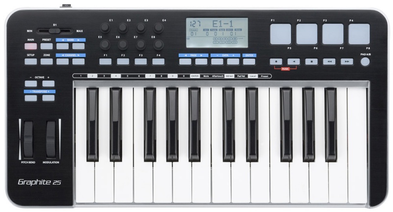 MIDI-клавіатура Samson Graphite 25