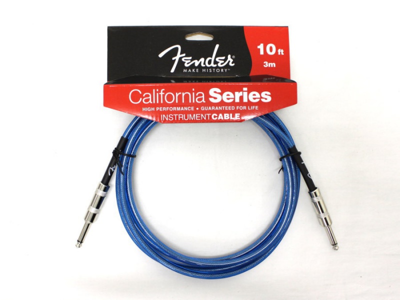 Инструментальный кабель FENDER CALIFORNIA INSTRUMENT CABLE 10&#039; LPB