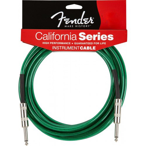 Инструментальный кабель FENDER CALIFORNIA INSTRUMENT CABLE 10&#039; SFG