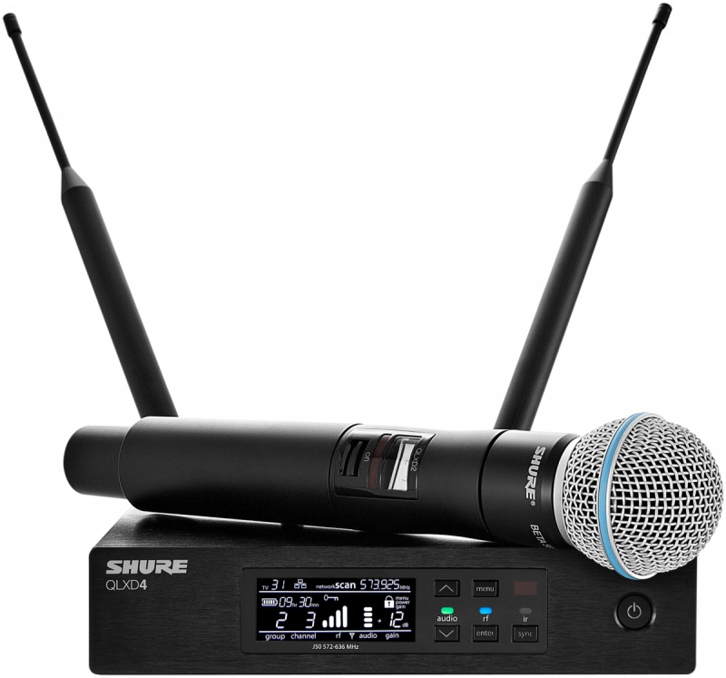 Радиомикрофон Shure QLXD24/B58