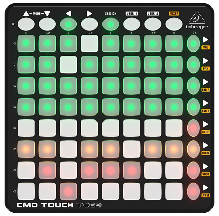 MIDI-контроллер Behringer CMD TOUCH TC64
