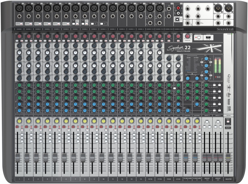 Микшерный пульт Soundcraft Signature 22 MTK