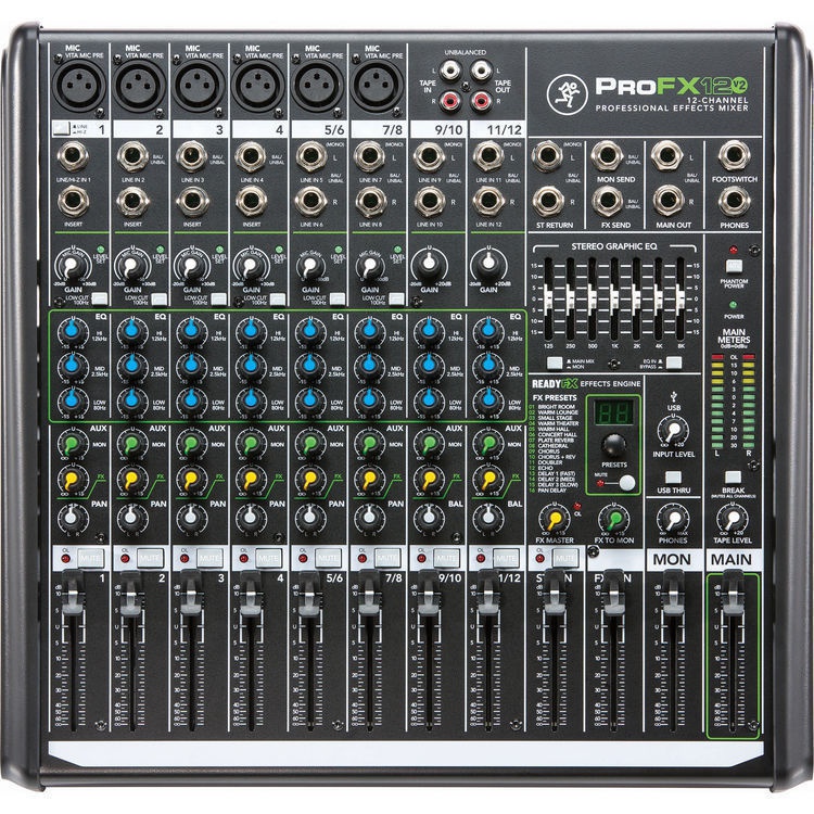 Мікшерний пульт Mackie ProFX12v2