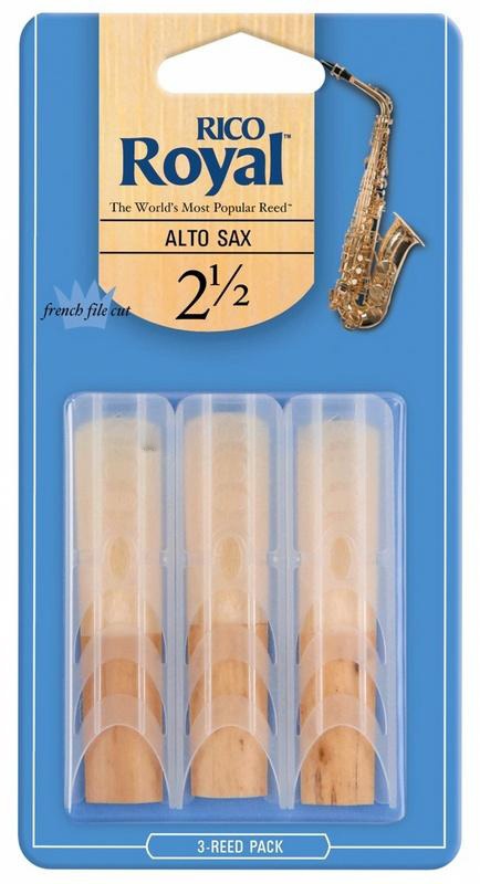Тростини RICO Rico Royal - Alto Sax #2.5 - 3-Pack