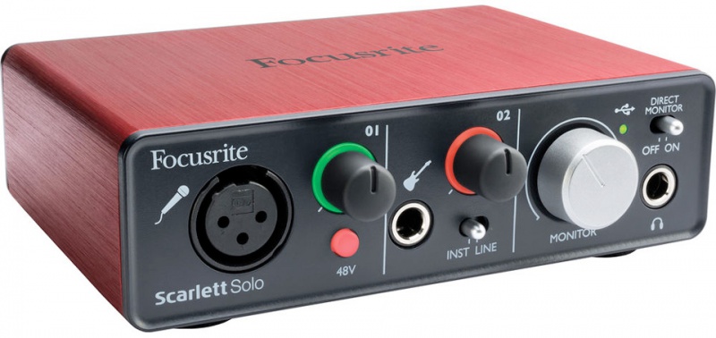 Звуковая карта Focusrite Scarlett Solo