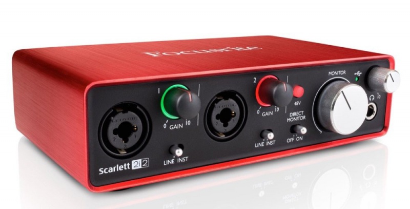 Звукова карта Focusrite Scarlett 2i2 New