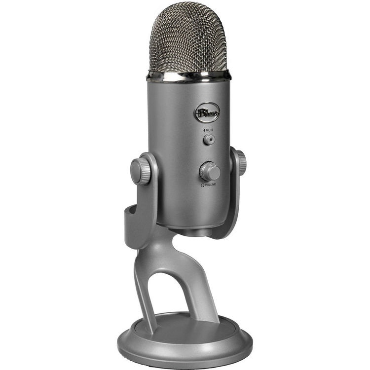 Студійний мікрофон Blue Microphones Yeti Cool Grey