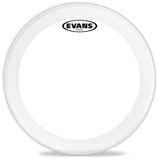 Пластик для бас-барабана  EVANS 22&quot; EQ3 Clear