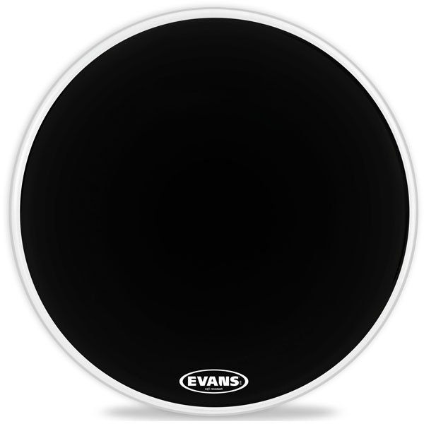 Пластик для бас-барабана  EVANS 22&quot; EQ1 Resonant Black