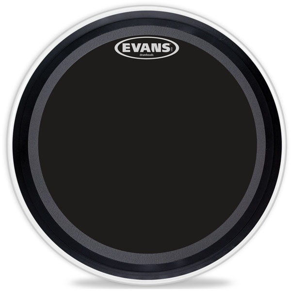 Пластик для бас-барабана  EVANS 22&quot; EMAD Onyx