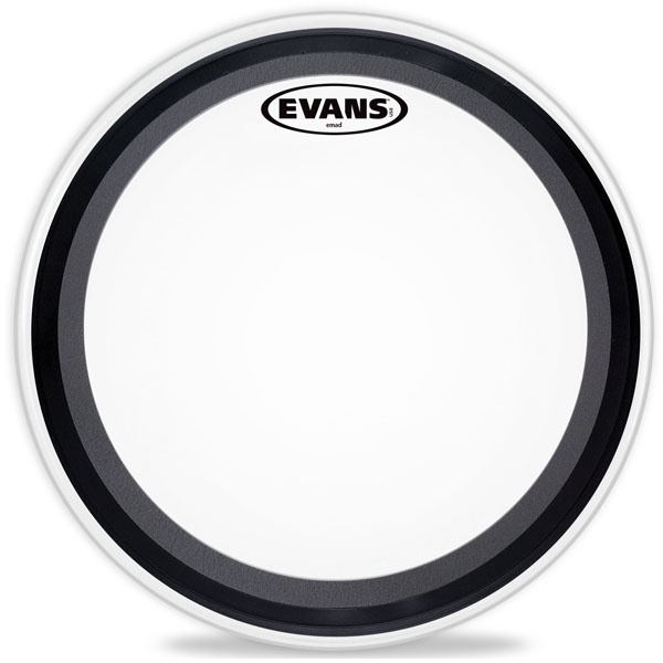 Пластик для бас-барабана EVANS 22" EMAD Coated