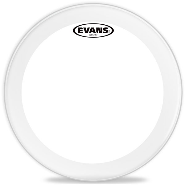 Пластик для бас-барабана EVANS 20" EQ3 Clear