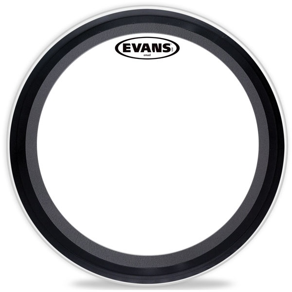 Пластик для бас-барабана EVANS 20" EMAD Clear