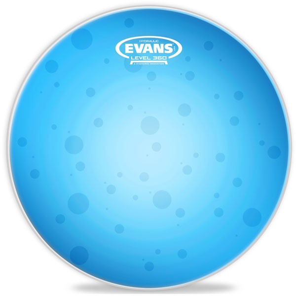 Пластик для малого барабана EVANS 14&quot; Hydraulic Blue Coated