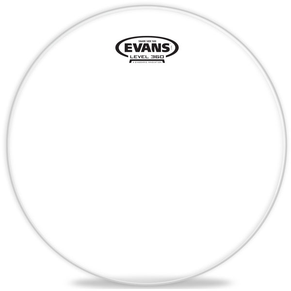 Пластик для малого барабана EVANS 14&quot; Glass 500