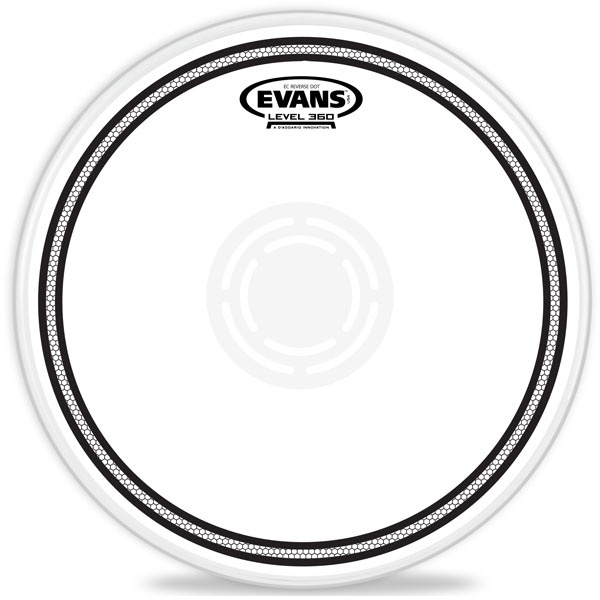 Пластик для малого барабана EVANS 14&quot; EC1 Reverse Dot Snare