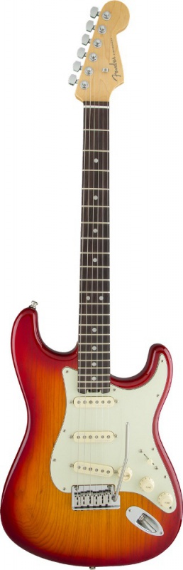 Электрогитара Fender American Elite Stratocaster RW Aged Cherry Burst Ash
