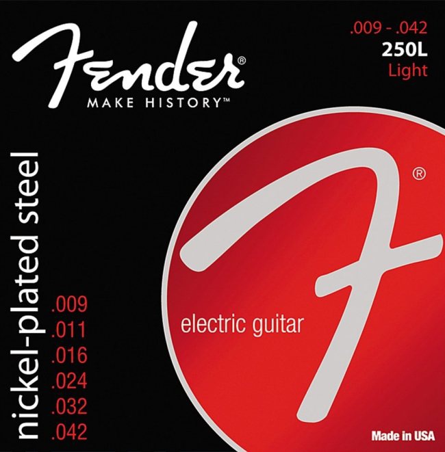 Струни для електрогітари FENDER 250L