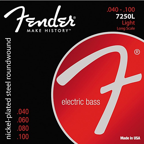 Струны для бас-гитары FENDER 7250L