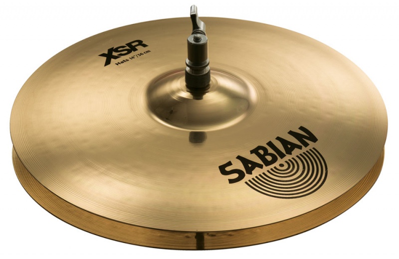 Тарелка Sabian 14&quot; XSR Medium Hats Brilliant