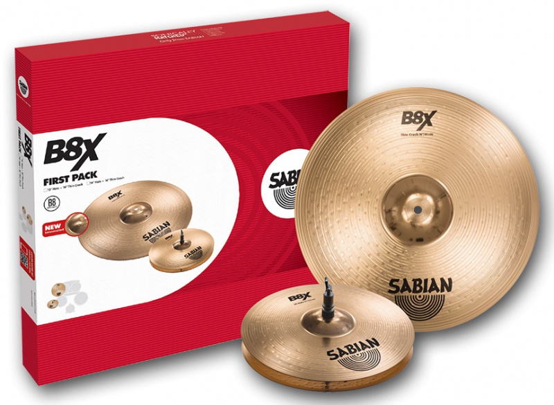 Набор тарелок Sabian B8X First Pack 13/16